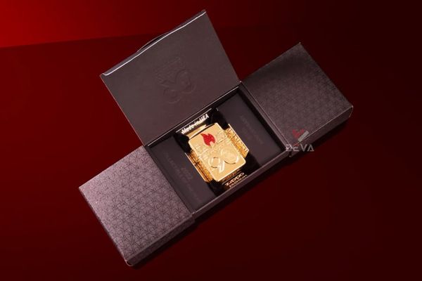 Zippo Mạ Vàng Kỷ Niệm 90th Limited Edition 2022 Collectible Z09