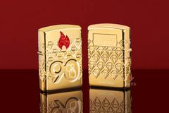 Zippo Mạ Vàng Kỷ Niệm 90th Limited Edition 2022 Collectible Z09