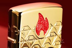 Zippo Mạ Vàng Kỷ Niệm 90th Limited Edition 2022 Collectible Z09