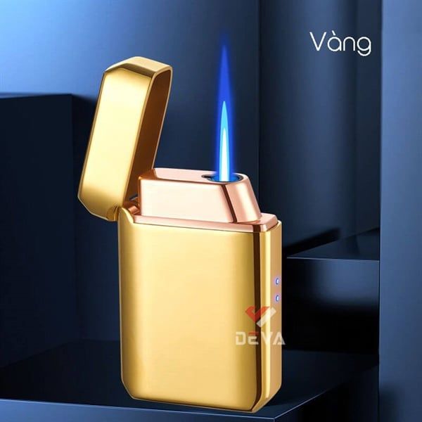 Bật lửa gas sạc USB khò 1 tia cảm ứng điện tử HT23