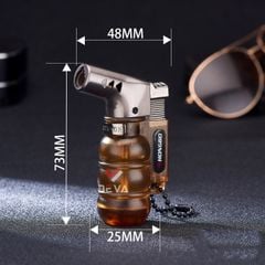 Khò 1 tia có chốt lửa vòi kim loại K953