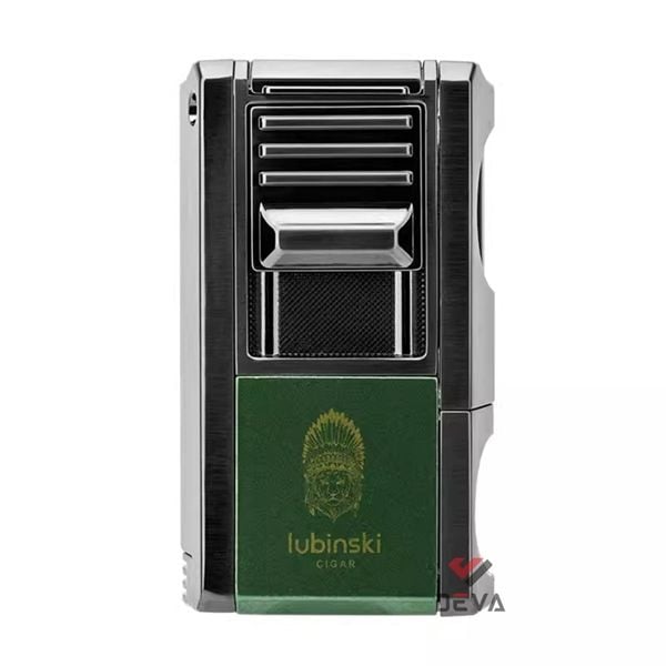 Bật lửa Lubinski khò 1 tia kèm bộ phụ kiện Cigar YJA 10057