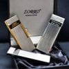 Bật lửa ga đá Zorro siêu mỏng vân xước số giới hạn ZC10