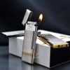 Bật lửa ga đá Zorro siêu mỏng vân xước số giới hạn ZC10