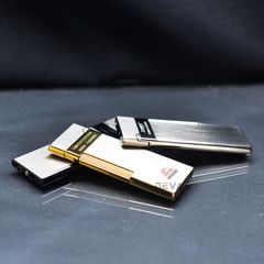 Bật lửa ga đá Zorro siêu mỏng vân xước số giới hạn ZC10