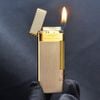 Bật lửa ga đá Zorro siêu mỏng vân xước số giới hạn ZC10