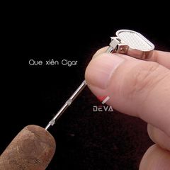 Bật lửa gas Honest khò đại 1 tia kèm que xiên và đục Cigar Cigar BCZ 852