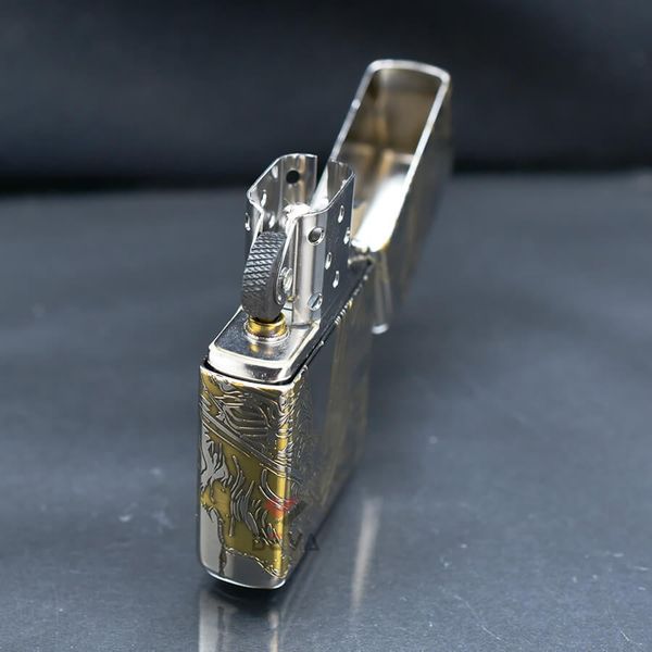 Zippo Armor Khắc Hình Ảnh Thần Chết The Death ZN168