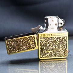 Zippo Tái Bản 1935 Hoa Văn Cổ Điển Số Giới Hạn ZN134