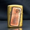 Zippo Armor Khắc Ruột Và Ốp Emblem Tem Zippo ZD31