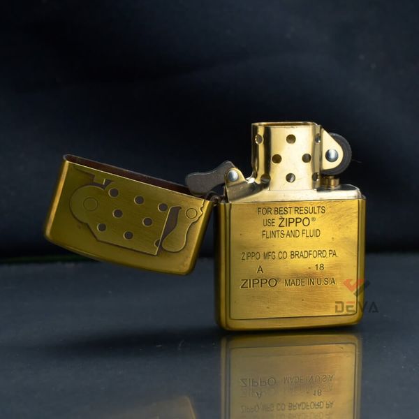 Zippo Armor Khắc Ruột Và Ốp Emblem Tem Zippo ZD31