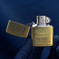 Zippo Armor Khắc Ruột Và Ốp Emblem Tem Zippo ZD31