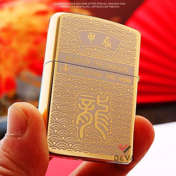 Bật lửa xăng đá Zorro bản đặc biệt mừng năm con Rồng 2024 Z2-2024