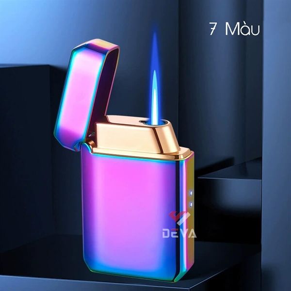 Bật lửa gas sạc USB khò 1 tia cảm ứng điện tử HT23