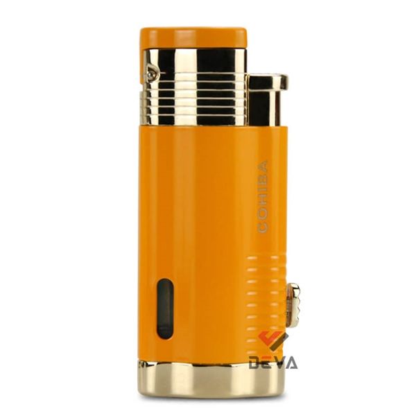 Bật lửa hút Cigar Cohiba khò 3 tia kèm đục COB 360