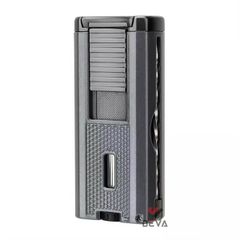 Bật lửa Lubinski khò 3 tia kèm que thông và đục Cigar YJA 10055