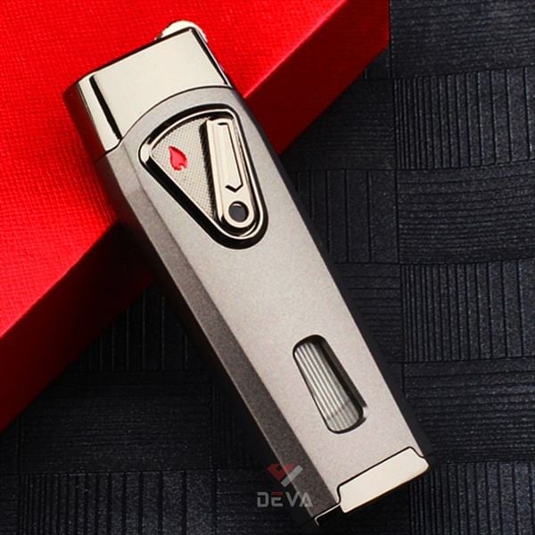 Bật lửa chính hãng Jobon khò 2 tia có chốt ZB 586