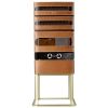 Tủ bảo quản xì gà Afidano L3 bọc da bò 250 điếu cắm điện