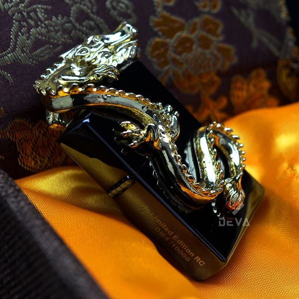 Bật lửa Zorro Ốp Tượng Rồng Uốn Lượn Bản Giới Hạn Z91321