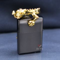Bật lửa Zorro Ốp Tượng Rồng Uốn Lượn Bản Giới Hạn Z91321