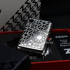Zippo Armor Họa Tiết Phong Cách Ả Rập Arabic Pattern Design Z29