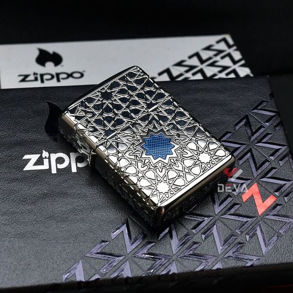 Zippo Armor Họa Tiết Phong Cách Ả Rập Arabic Pattern Design Z29