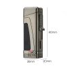 Bật lửa chính hãng Lubinski khò 3 tia kèm đục và kệ Cigar YJA 10019