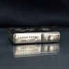 Zippo Bạc Khối Chặt Góc Khắc Hình Thuyền Buồm BK29