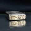 Zippo Bạc Khối Chặt Góc Khắc Hình Thuyền Buồm BK29