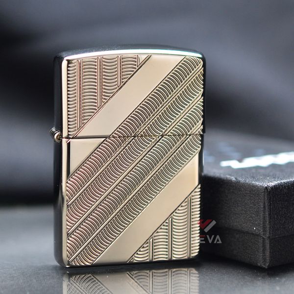 Zippo Armor Hoa Văn Cuộn Tròn Coils Z299
