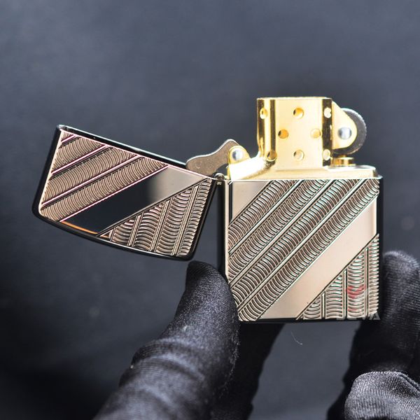 Zippo Armor Hoa Văn Cuộn Tròn Coils Z299