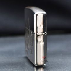 Zippo Bạc Khối Armor Khắc Chủ Đề Mãnh Hổ BK83