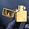 Zippo Vàng Khắc Hình Bọ Cạp Cách Điệu Z210
