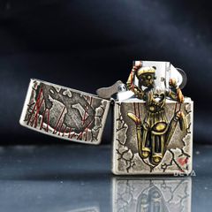 Set Zippo Chủ Đề Con Rối Với Ngăn Rỗng Trái Tim ZN296