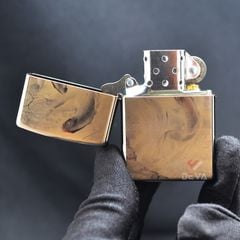 Zippo Tranh Thủy Mặc Cá Chép Vượt Vũ Môn ZK10