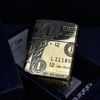 Zippo Armor Khắc Hình Đồng 1 Đô La Mỹ One USD ZD05
