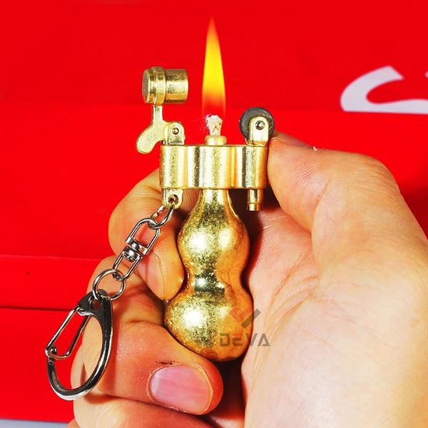 Bật lửa xăng đá Dolphin hình quả hồ lô phước lành HY-738