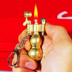 Bật lửa xăng đá Dolphin hình quả hồ lô phước lành HY-738