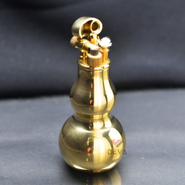 Bật lửa thủ công đồng nguyên khối hình quả hồ lô độc đáo TC41