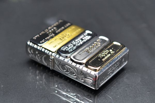 Zippo 2 Đáy Bottomz Up Ốp Mộc Đáy Các Thời Kỳ ZN373