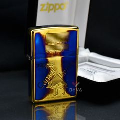 Zippo Đồng Cháy Chủ Đề Thương Hiệu Thuốc Lá Camel ZN282