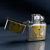 Zippo Armor Khắc Cô Gái Mặc Bikini Sexy Xăm Hoa Hồng ZN158