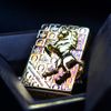 Zippo Đồng Cháy Ốp Chú Ngựa Chiến Thắng ZN17