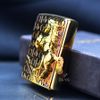 Zippo Đồng Cháy Ốp Chú Ngựa Chiến Thắng ZN17
