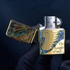 Zippo Khảm Trai Khắc Đôi Cánh Thiên Thần The Angel's Wings ZN57