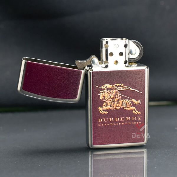 Zippo Slim Chủ Đề Thương Hiệu Thời Trang Anh Quốc Burberry ZN64