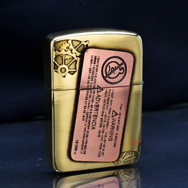 Zippo Tái Bản 1941 Khắc Bảo Hành Trọn Đời Lưng Ốp Tem Zippo ZN354