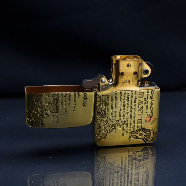 Zippo Tái Bản 1941 Khắc Bảo Hành Trọn Đời Lưng Ốp Tem Zippo ZN354