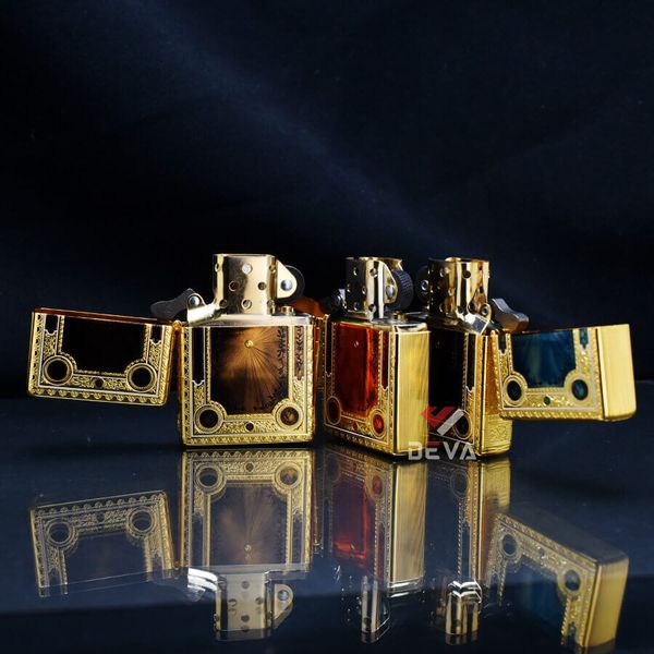 Zippo Vintage Mạ Vàng Cuốn Sách Ma Thuật Magic Book ZN05