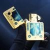 Zippo Vintage Mạ Vàng Cuốn Sách Ma Thuật Magic Book ZN05